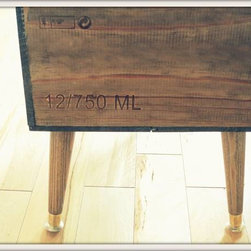 Wine box footstools - Footstools And Ottomans