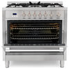 Cosmo Gas Range Pro Style Modern Stainless Steel Convection Oven