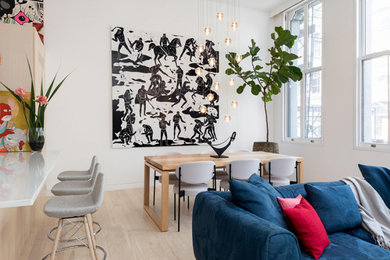 Example of a dining room design in New York