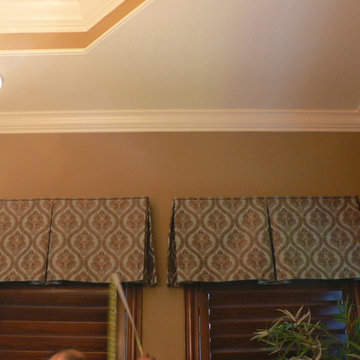 Dining Area Window Treatments