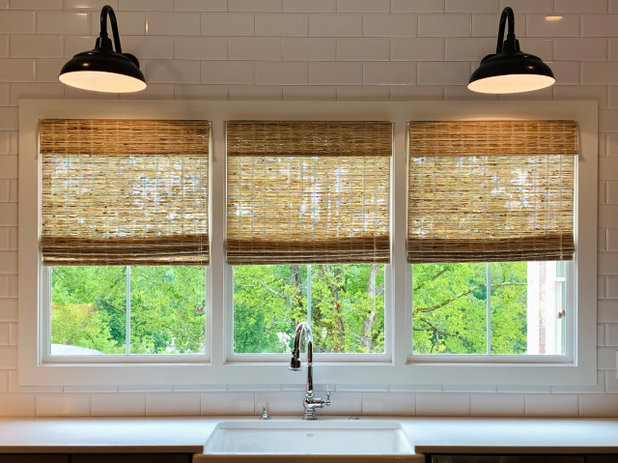 Craftsman Kitchen by Acadia Shutters & Blinds, Inc.