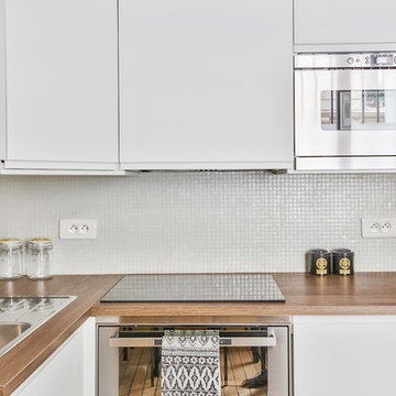 Mellow Yellow - Rénovation Studio 18m² Paris 15e