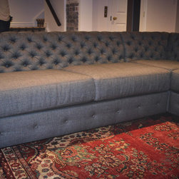 Sectional Sofa Tufted Back - Sectional Sofas