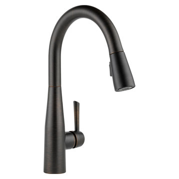 Delta Essa Single Handle Pull-Down Kitchen Faucet, Venetian Bronze, 9113-RB-DST