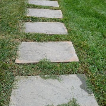 J-Stamped concrete patio
