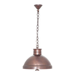 Madison Ceiling Lamp in Antique Copper - Pendant Lighting