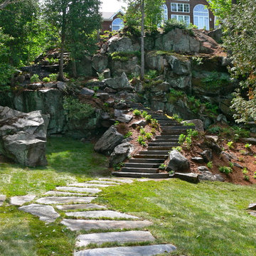 Steep Waterfront Landscape Solutions