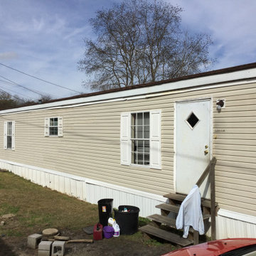 Mobile Home Exterior Refurbishment