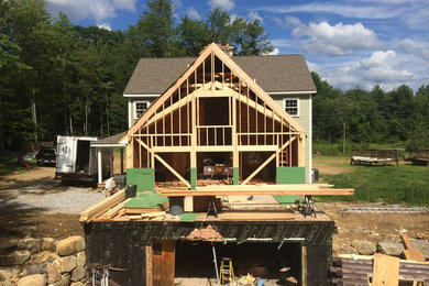 Inspiration for a timeless home design remodel in Boston