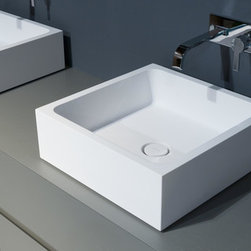 BLOKKO Sinks by Antonio Lupi Italy - Bathroom Sinks