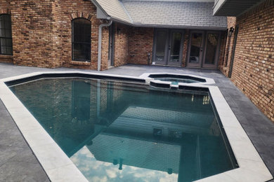Example of a pool design in Dallas