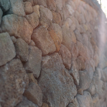 Rock wall detail