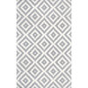 nuLOOM Hand-Tufted Geometric Tuscan Rug, Gray, 5'x8'