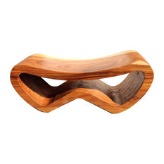 Peanuts Natural Wood Seat