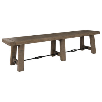 Tuscany Reclaimed Pine 72� Bench by Kosas Home