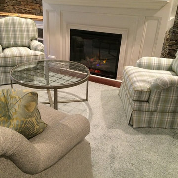 Wayne NJ Basement Gets Grown-Up Whimsy Makeover