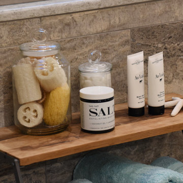 Earth Toned Bath