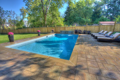 Example of a pool design in Toronto