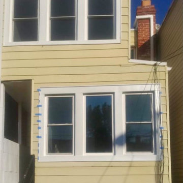 Earthwise Gold Series Vinyl Window Upgrade with Metal Capping After Picture