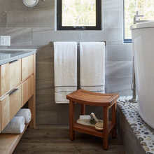 contemorary rustic look