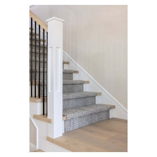 Irvine - Contemporary Coastal Remodel - Beach Style - Staircase ...