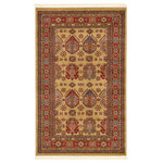 Unique Loom - Unique Loom Beige Balash Sahand 3' 3 x 5' 3 Area Rug - Our Sahand Collection brings the authentic feel of Persia into your home. Not only are these rugs unique, they can also be used in a variety of decorative ways. This collection graciously blends Persian and European designs with today's trends. The mixture of bright and subtle colors, along with the complexity of the vivacious patterns, will highlight any area in your house.