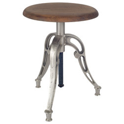 Industrial Accent And Garden Stools by Mercana
