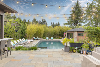 Example of a pool design in Portland