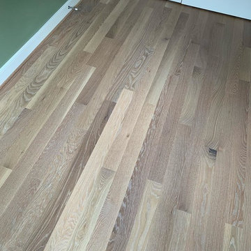 White oak Herringbone with Rubio Monocoat