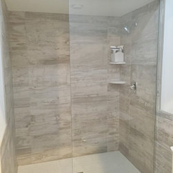 Frameless Splash Panels - Shower Doors
