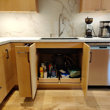 Under sink pull-out storage