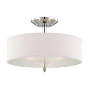 Designers Fountain 84211-CH Semi-Flush