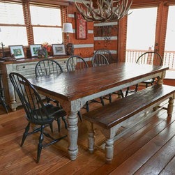 Stockton Rustic Farm Table - Products