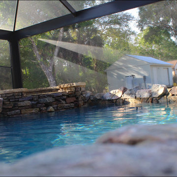 Custom Real Rock Swimming Pools