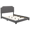 Pulaski King Upholstered Bed in Stone DS-A124-291-109