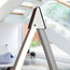 Brightech Twist - Modern LED Spiral Floor Lamp for Living Room Bright Lighting,