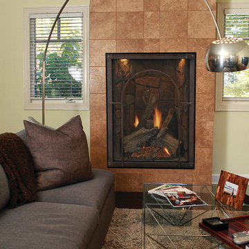 Traditional Portrait Style Fireplace - White Mountain Hearth