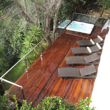 Ipe Hillside decks