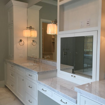White Carrara Marble Countertops