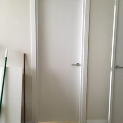 Eco Modern Double Doors in White Finish - Interior Doors