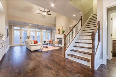 Living room - traditional living room idea in Other