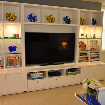 Custom cabinet - white paint