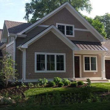 Rain Garden LEED Platinum Duplex, Libertyville, Illinois