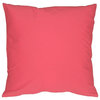 Pillow Decor - Caravan Cotton 16 x 16 Throw Pillows, Pink