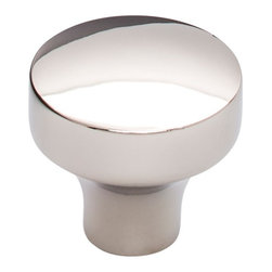 Top Knobs - Kinney Knob 1 1/4 Inch Polished Nickel - Cabinet And Drawer Knobs