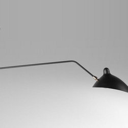 Astrom Wall Lamp | Black / Brass - Wall Lighting