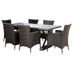 Tropical Outdoor Dining Sets by GDFStudio