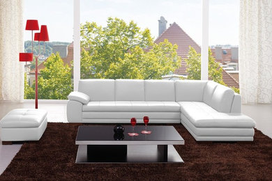 "White is always Right" contemporary living room
