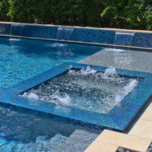 Blue Granite Pebble Sheen