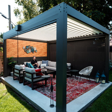 Sleek Aluminum Pergola 12 x 16 for Outdoor Shade